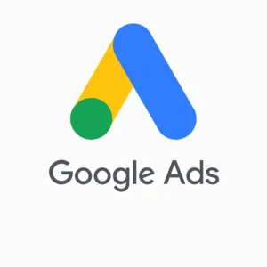 "Logo resembling Google Ads with colorful elements and 'Google Ads' text below, representing the services of a top best digital marketing strategist in Calicut."